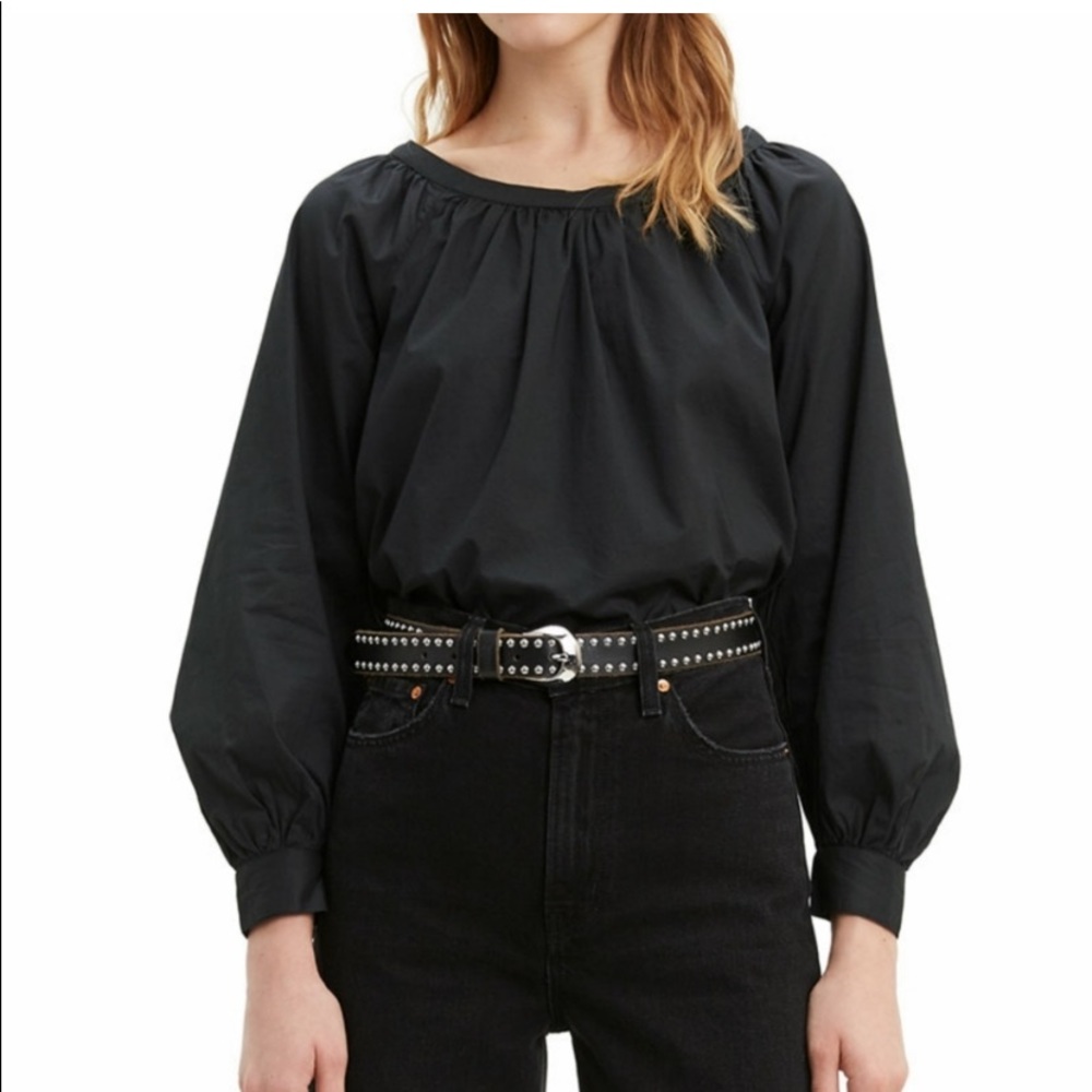 NWT LEVI'S LILLY LONG SLEEVE TOP